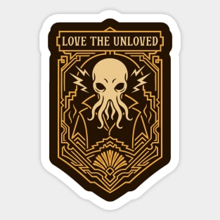 Love the Unloved Mind Flayer TTRPG Monsters Sticker